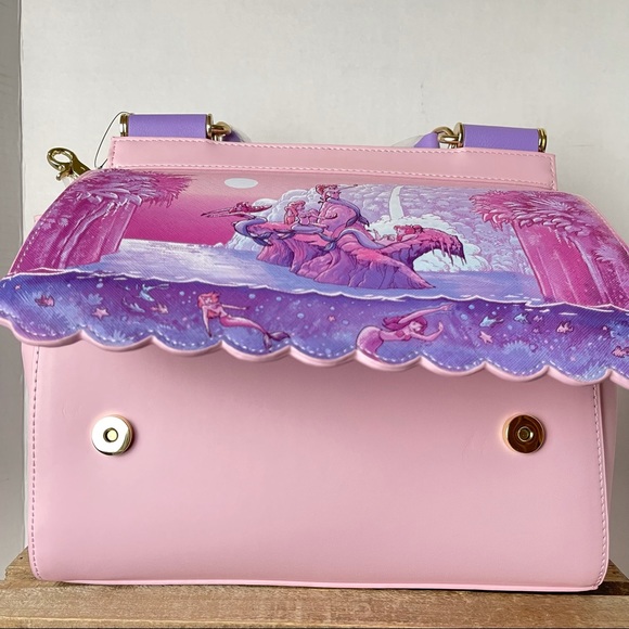 Loungefly Disney Peter Pan Mermaid Lagoon Handbag - Picture 4 of 7